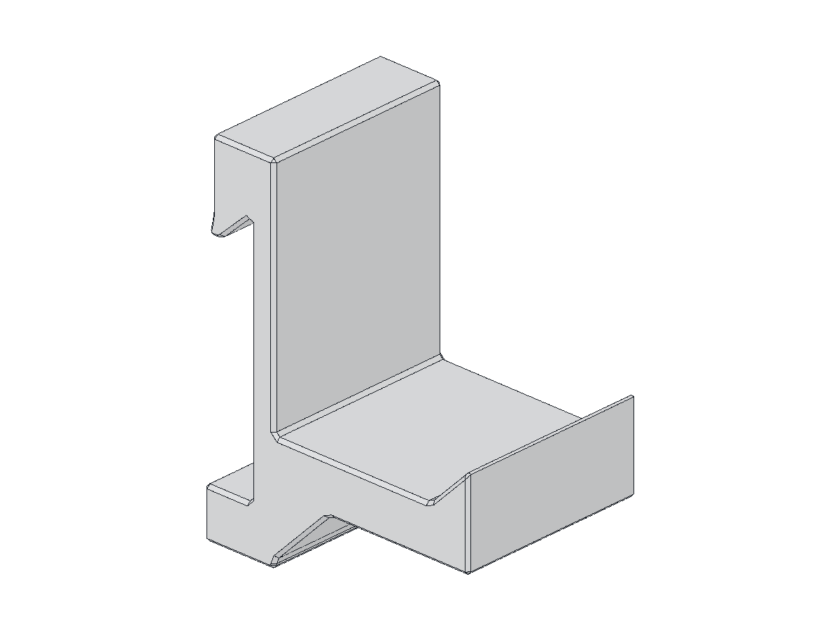 AeroCleat medium hook module